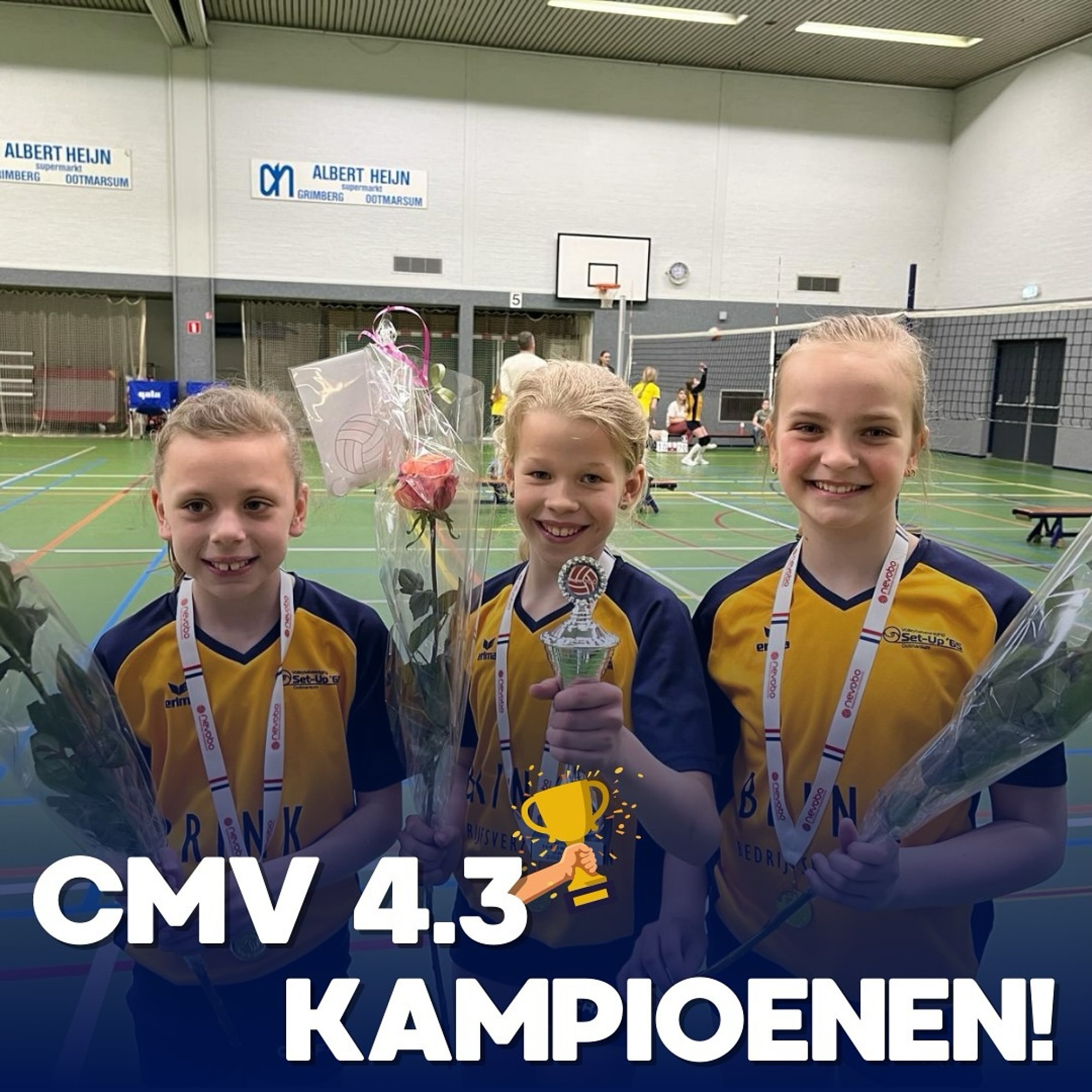 CMV 4-3 kampioen