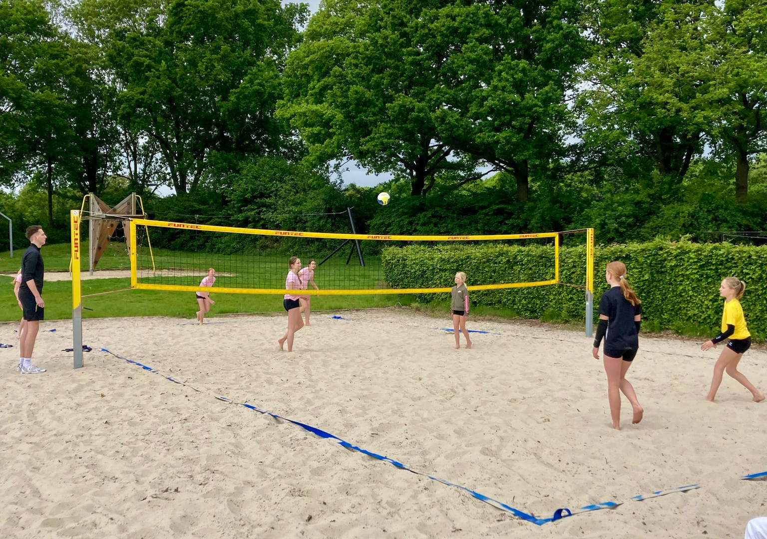 Beachschema 9 juni tot 4 juli 2025