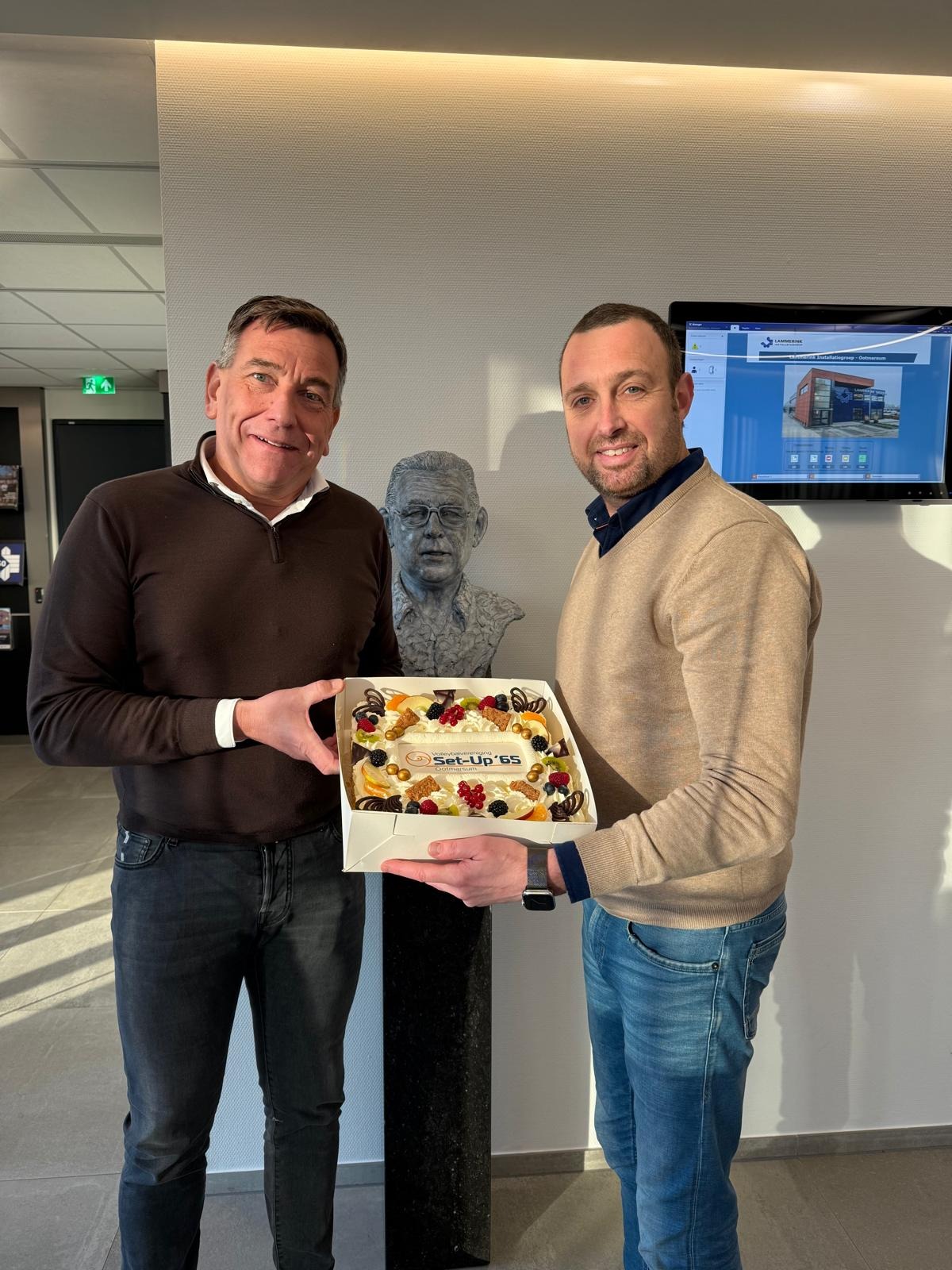 Sponsor in the picture: Lammerink Installatiegroep