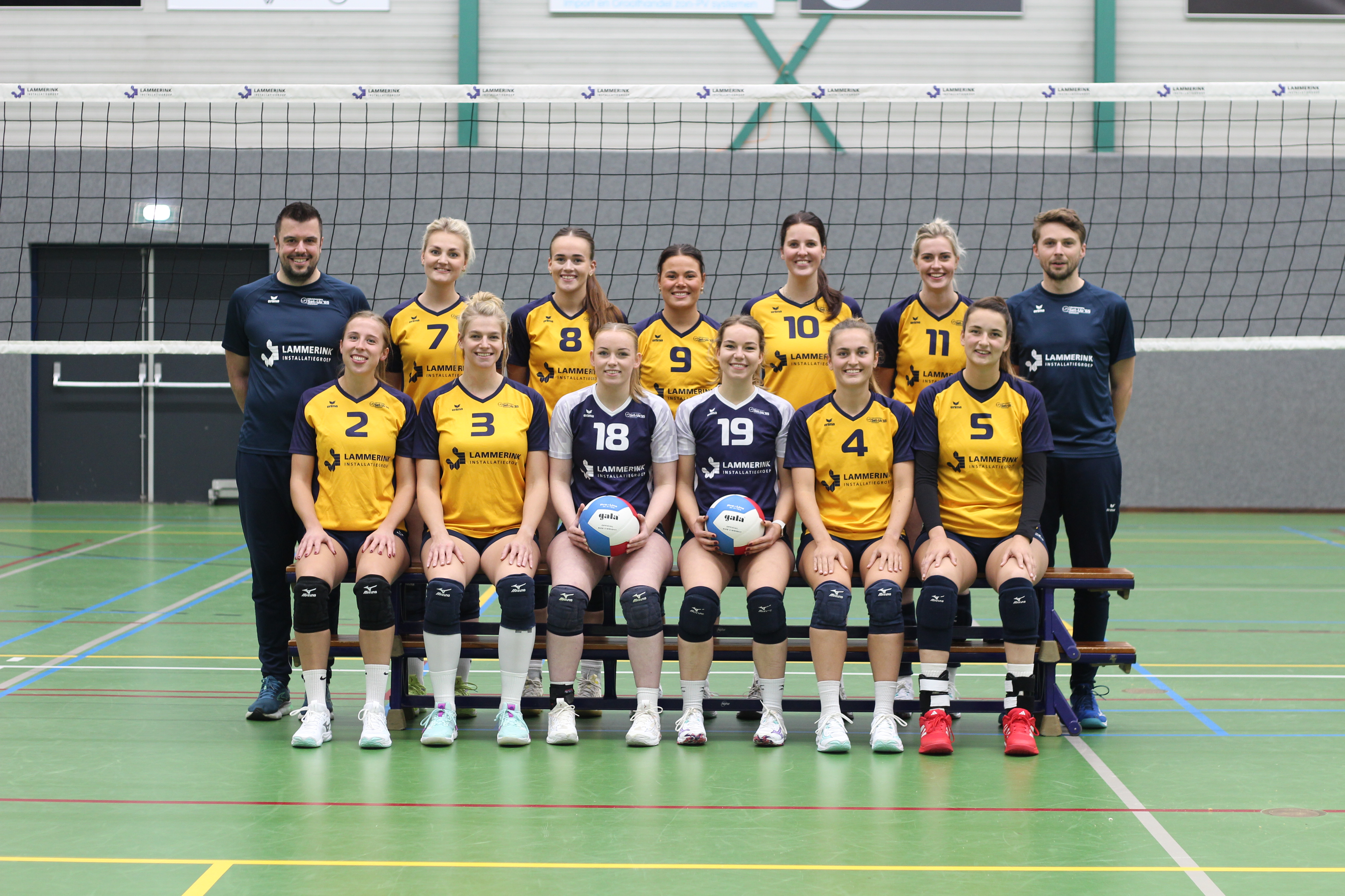 Lammerink Installatietechniek Set-Up'65 Dames 1 ook volgend jaar in de Topdivisie